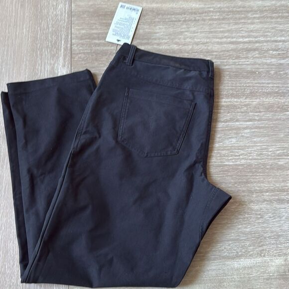 Lululemon ABC Classic-Fit 5 Pocket Pant 32L Utilitech Black Size 36”X32” Nwt - Picture 7 of 9